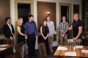 Host Robert Irvine preps Julie and her staff for the grand re-opening, as seen on Food Network's Restaurant: Impossible, Season 12.