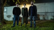 Dave Schrader, Cindy Kaza, and Shane Pittman are ready for the baseline investigation of the home of paranormal witness, Lydia Bell in Columbia, MO as seen on Travel Channel's The Holzer Files.