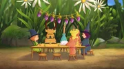 Ohne ihre Freunde Lea und Luis möchte Petronella nicht Geburtstag feiern.