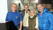 Edi und Alexandra in der Mitte mit Mauro.