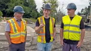 Alex Lagina (m.), Charles Barkhouse (l.), Scott Barlow (r.)