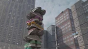 CGI - Sneakers stacked on top of each other