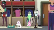 Mitte, v.li.: The Pupa, Jesse, Yumyulack