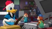 L-R: Donald Duck, Chip and Dale