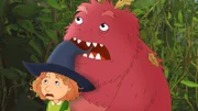 Petronella und Dornwald sollten sich besser schnell verstecken.