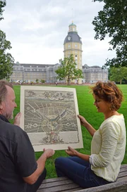 Die erfundene Stadt, die Fächerstadt Karlsruhe.
