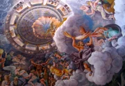 Palazzo del Te, Saal der Giganten, Deckenfresko.