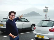 Michael Friemel hat seinen Berg entdeckt: Saint Michael's Mount in der Bucht von Penzance.