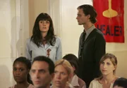 L-R: Emily Prentiss (Paget Brewster) und Dr. Spencer Reid (Matthew Gray Gubler).