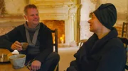 Ein historischer Moment für Knut Splett-Henning und seine Frau Christina von Ahlefeldt.