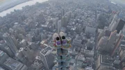 CGI -  Sneakers stacked on top of each other