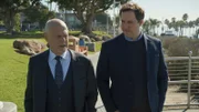 Admiral Hollace Kilbride (Gerald McRaney, l.); Nate Getz (Peter Cambor, r.)
