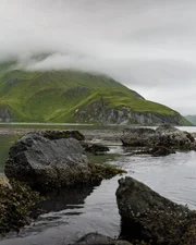 Dutch Harbor, Alaska: Von hier aus startet die Tiefsee-Expedition des Forschungsschiffs "Sonne".