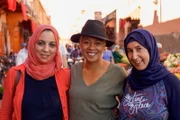 Amazing Hotels - Royal Mansour, Marokko. Monica Galetti mit Dalila und Fatima in Marokko