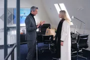 Benedikt (Jens Hajek) hat genug von Patrizias (Miriam Lahnstein) Spielchen.