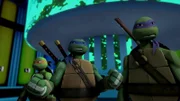 L-R: Michelangelo, Leonardo, Donatello