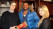 Antik-Verkauf_v.li. Marcel Querl (Händler), Sükrü Pehlivan (Moderator), Johanna Egermann
