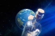Eine kosmische Flaschenpost enthält Botschaften der gesamten Menschheit. Fragt sich nur, ob die jemand findet.