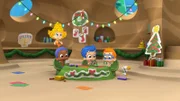 v.li.: Deema, Goby, Gil, Nonny, Bubble Puppy