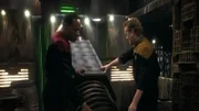 Benjamin 'Ben' Sisko (Avery Brooks) und Miles O'Brien (Colm Meaney)