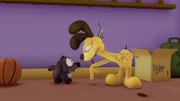 Odie und der Wolf