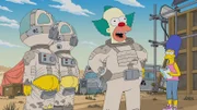 Krusty (l.); Marge (r.)