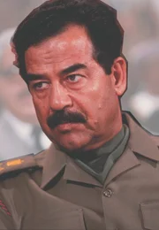 Diktator Saddam Hussein – seine Herrschaft im Irak währt 35 Jahre lang.