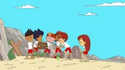 Raj, Sammy, Hugo, Gabrielle.