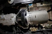 Moderne Technik in historischer Karosserie: ein Elektromotor der Firma Linde