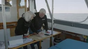 Jim Delgado und Ann Holloway suchen nach dem Wrack der USS Cumberland.