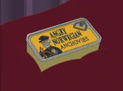 Angry Norwegian anchovies