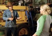 Jake Harrison (Charlie Clausen) und Becky (Jessica Napier). Die Verwendung des sendungsbezogenen Materials ist nur mit dem Hinweis und Verlinkung auf TVNOW gestattet.