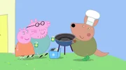 v.li.: Mummy Pig, Daddy Pig, Daddy Kangaroo