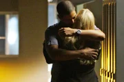 Adam Rodriguez (Eric Delko), Emily Procter (Calleigh Duquesne).