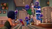 Das sieht nach einer ganzen Menge Trubel im Hause der Chipmunks aus. Wirkt fast so, als sei die Paintball-Party ein wenig außer Kontrolle geraten. Was Dave wohl dazu sagen wird, wenn er nach Hause kommt?  +++