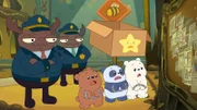 v.li.: Bug Officers, Baby Grizz, Baby Panda, Box, Baby Ice Bear