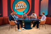 Eine gut gelaunte Runde von links: Jan Ullrich, Sophie Passmann, Salwa Houmsi, Tommi Schmitt und Maximilian Mundt haben sich viel zu erzählen