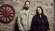 Nick Groff and Katrina Weidman at The Royal Oak Pub in Swanage.