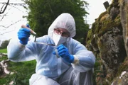 Forensiker auf Spurensuche
