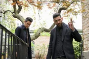 Special Agent Stuart Scola (John Boyd, l.); Special Agent Omar Adom 'OA' Zidan (Zeeko Zaki, r.)