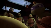 L-R: Donatello, Raphel, Michelangelo, Leonardo