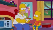 Gemeinsam reisen Homer, Marge, Lisa, Maggie und Bart nach New York, um Barts Ex-Freundin Mary Spuckler ausfindig machen.