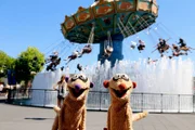 Die Erdmännchen-Detektive Jan & Henry sind dem Ballondieb im Freizeitpark auf der Spur.