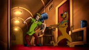 Hinter den Kulissen der Talent-Show haben Scooby-Doo und Shaggy eine Menge Spaß.