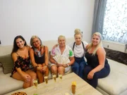 V.l.: Kandidatin Ina, Gabriela, Michelle, Magdalena, Ella