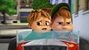 Es wird Zeit, den Schwindel um Cheesys erfundene Freundin ein für alle Mal aufzulösen! Alvin (r.) und Theodore gehen aufs Ganze. Es wird Zeit, den Schwindel um Cheesys erfundene Freundin ein für alle Mal aufzulösen! Alvin (r.) und Theodore gehen aufs Ganze.