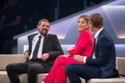(v.l.n.r.) Klaas Heufer-Umlauf; Jeannine Michaelsen; Joko Winterscheidt