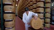 Nur in einem kleinen Gebiet rund um Parma darf der echte Parmesan hergestellt werden.