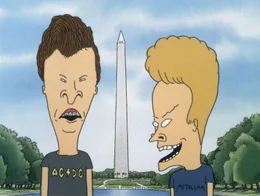 L - R: Butt-Head, Beavis