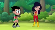 v.li.: Robin, Wonder Girl.